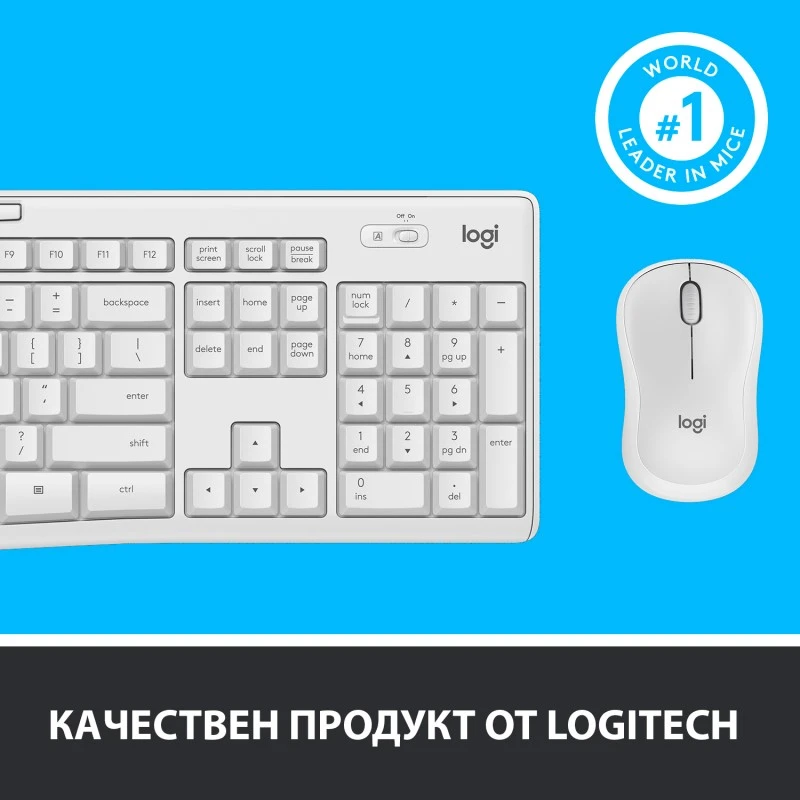 LOGITECH 920-009824 MK295 COMBO WHITE