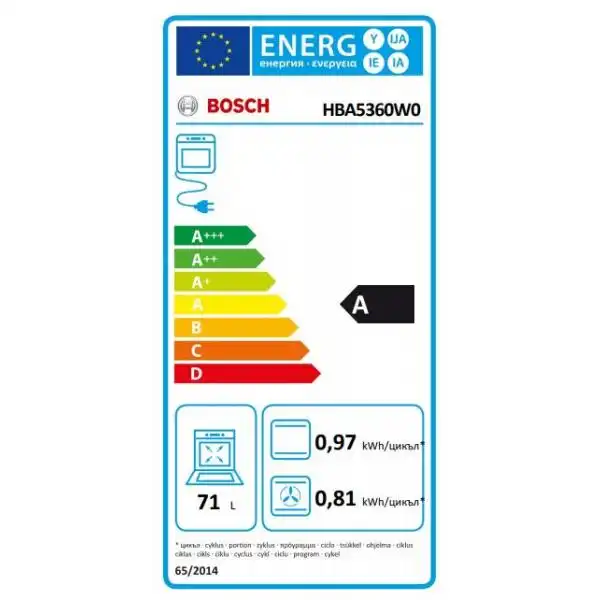 BOSCH HBA5360W0