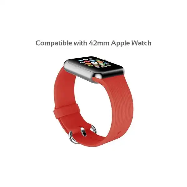 PROMATE STRAP FOR 42MM APPLEWATCH RED