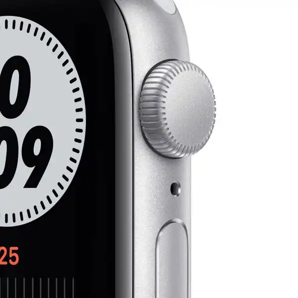 APPLE WATCH SE 40MM SILVER/BLACK NIKE SPORT BAND MYYD2BS