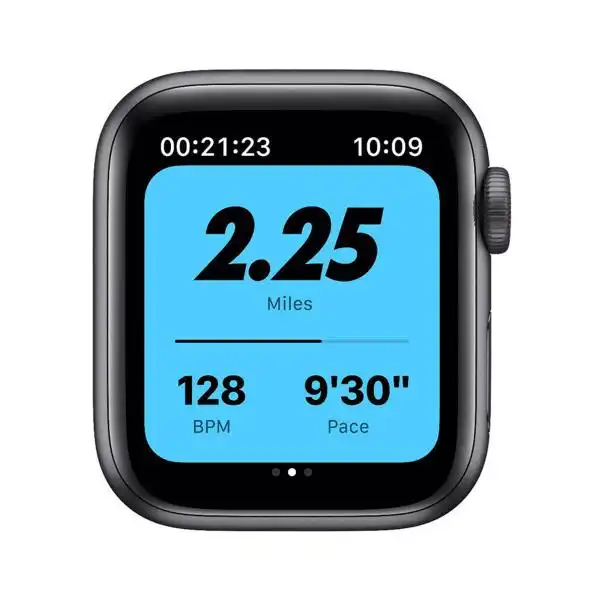 APPLE WATCH SE 40MM S.GRAY/BLACK NIKE SPORT BAND MYYF2BS