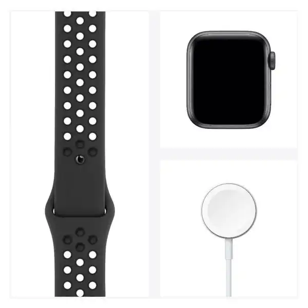 APPLE WATCH SE 40MM S.GRAY/BLACK NIKE SPORT BAND MYYF2BS