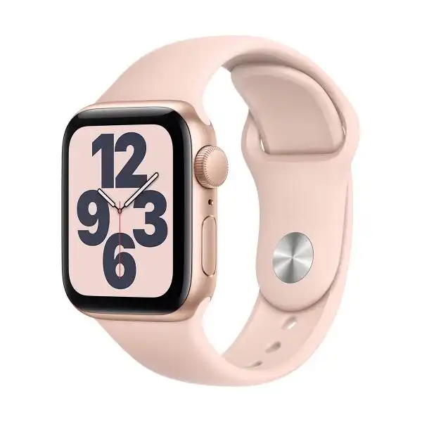 APPLE WATCH SE 40MM GOLD/PINK SPORT BAND MYDN2BS