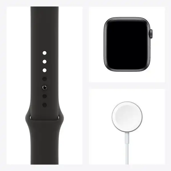 APPLE WATCH SE 40MM S.GRAY/BLACK SPORT BAND MYDP2BS