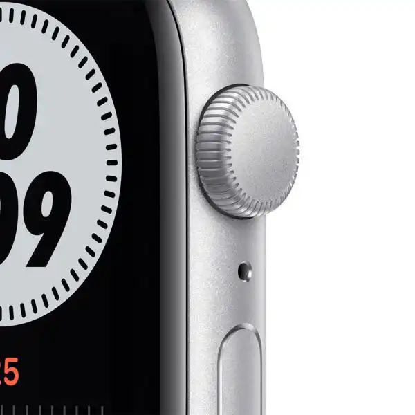 APPLE WATCH SE 44MM SILVER/BLACK NIKE SPORT BAND MYYH2BS