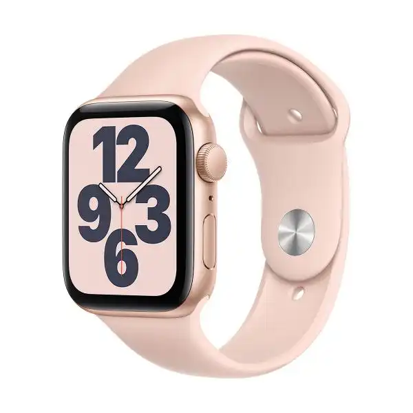 APPLE WATCH SE 44MM GOLD/PINK SPORT BAND MYDR2BS