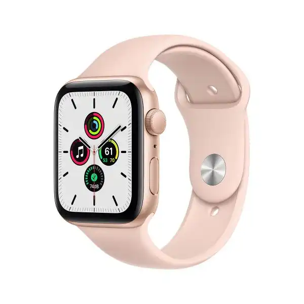 APPLE WATCH SE 44MM GOLD/PINK SPORT BAND MYDR2BS