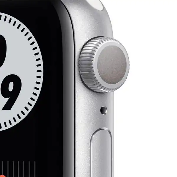 APPLE WATCH 6 40MM SILVER/BLACK NIKE SPORT BAND M00T3BS