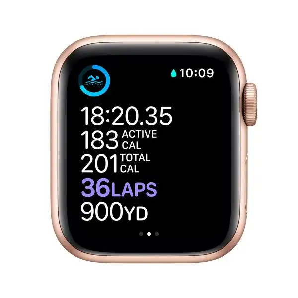 APPLE WATCH 6 40MM GOLD/PINK SPORT BAND MG123BS