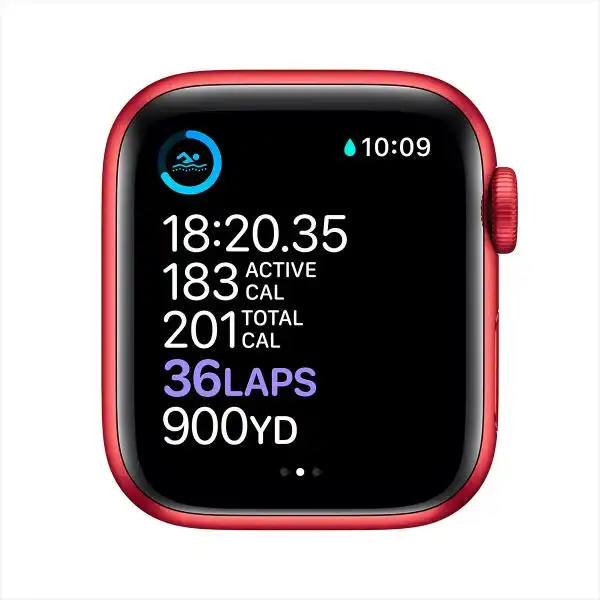 APPLE WATCH 6 40MM RED/RED SPORT BAND M00A3BS