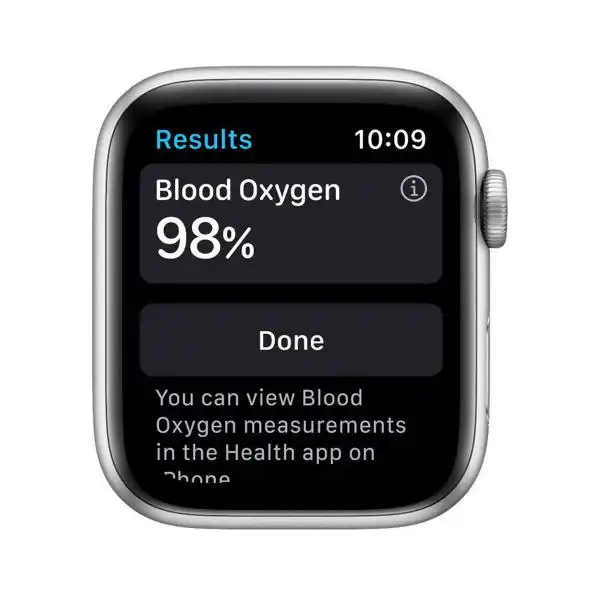 APPLE WATCH 6 44MM SILVER/BLACK NIKE SPORT BAND MG293BS