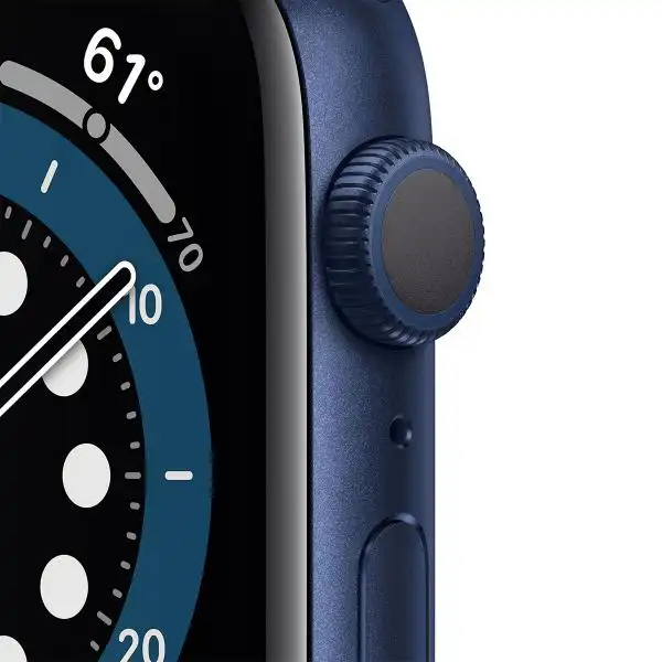APPLE WATCH 6 44MM BLUE/DEEP NAVY SPORT BAND M00J3BS
