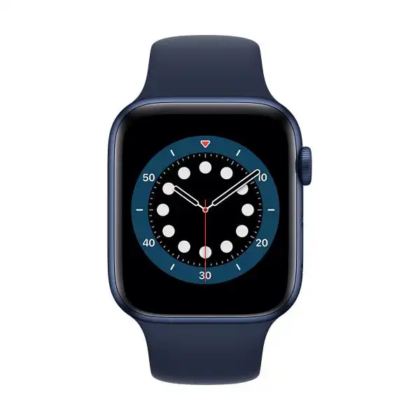 APPLE WATCH 6 44MM BLUE/DEEP NAVY SPORT BAND M00J3BS
