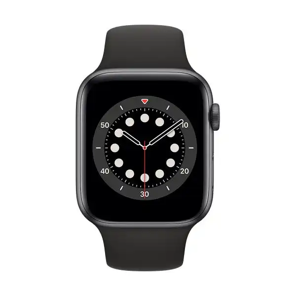 APPLE WATCH 6 44MM S.GRAY/BLACK SPORT BAND M00H3BS