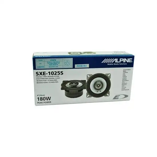 ALPINE SXE 1025S 10SM AUTO SPEAKERS