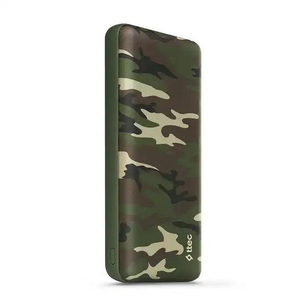 TTEC POWERBANK 20000MAH GREEN CAMOUFLAGE