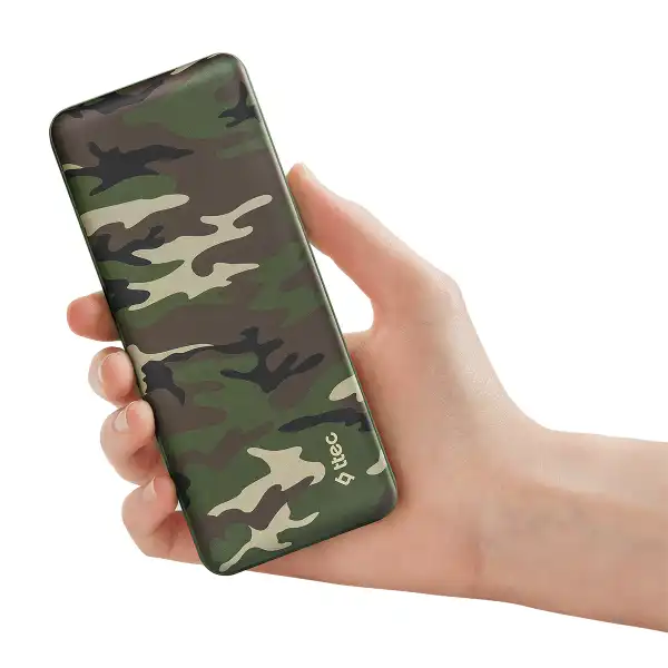 TTEC POWERBANK 20000MAH GREEN CAMOUFLAGE