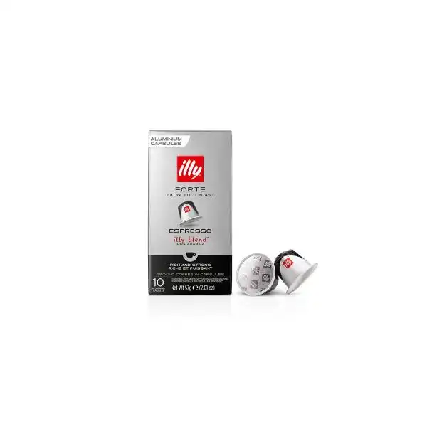 ILLY ESPRESSO FORTE КАПСУЛИ NESPRESSO