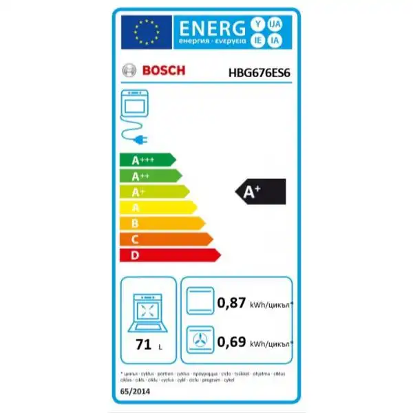 BOSCH  HBG676ES6