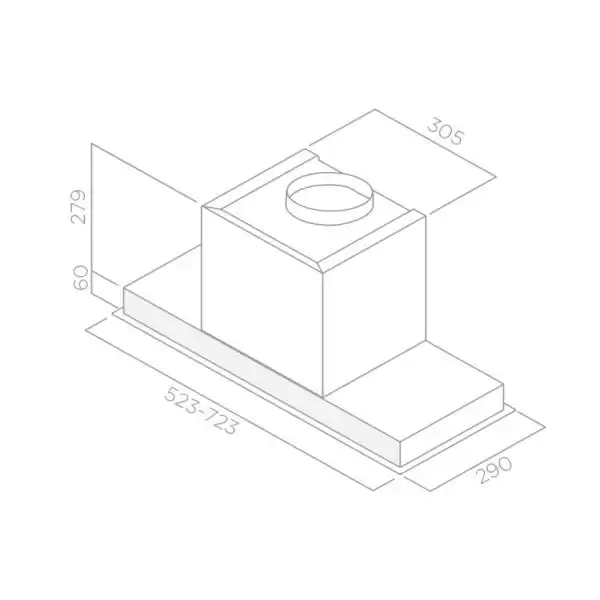 ELICA HIDDEN 2.0 IX/A/60