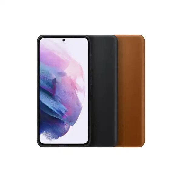 SAMSUNG S21 КАЛЪФ КОЖА BK.EF-VG991LBEGWW