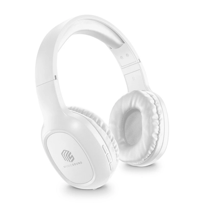 MUSIC SOUND BASIC TWS BT HEADPHONES WH