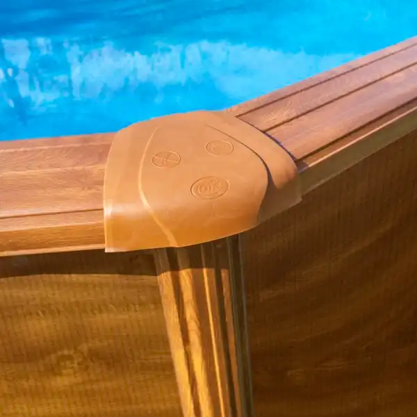 GRE KIT500W СГЛОБЯЕМ БАСЕЙН С МЕТ.ГОФР.СТЕНИ ОВАЛ 500х300