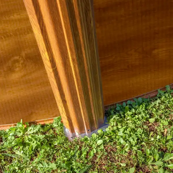 GRE KIT500W СГЛОБЯЕМ БАСЕЙН С МЕТ.ГОФР.СТЕНИ ОВАЛ 500х300