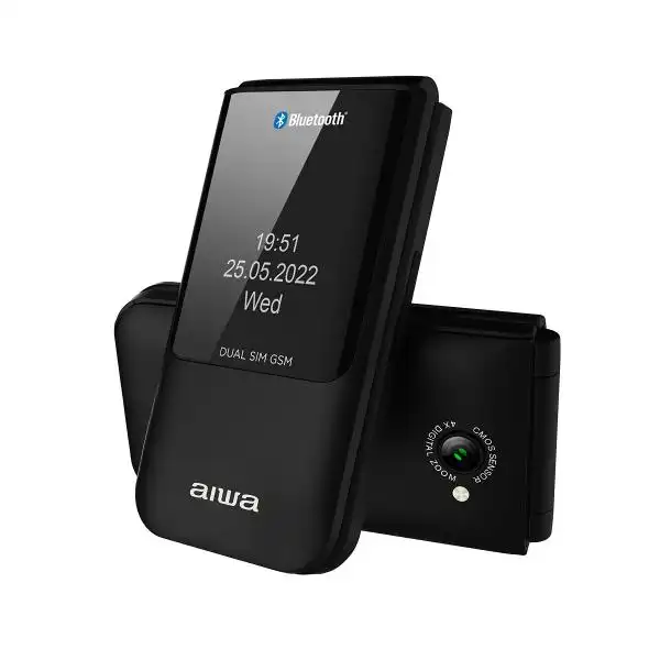 AIWA FLIP PHONE FP-24 DS BLACK