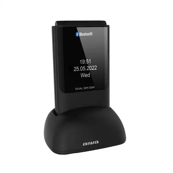 AIWA FLIP PHONE FP-24 DS BLACK
