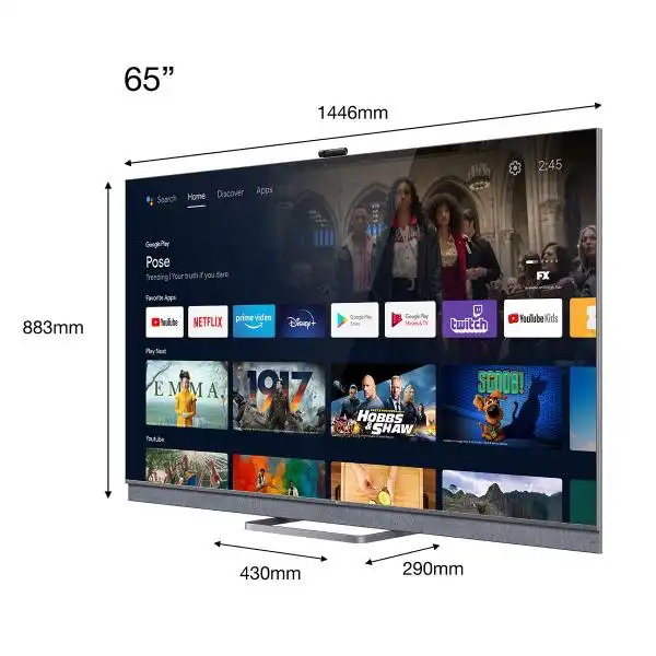 TCL 65C825 MINI QLED SMART TV ANDROID
