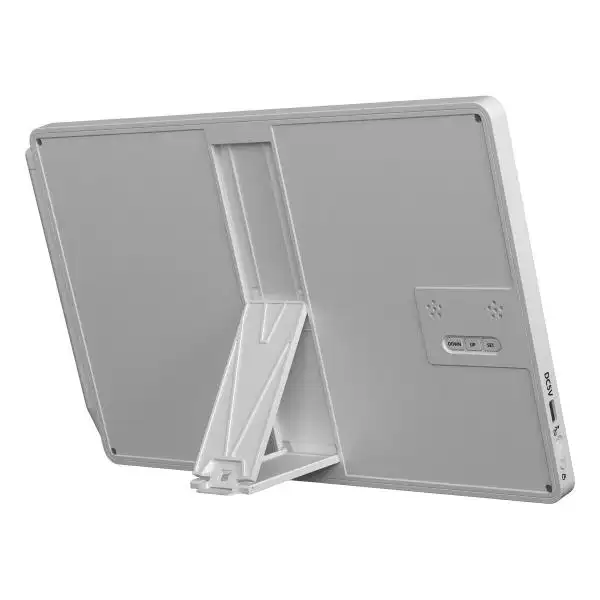 WT 10INCH + CALENDAR AND WEATHER БЯЛ