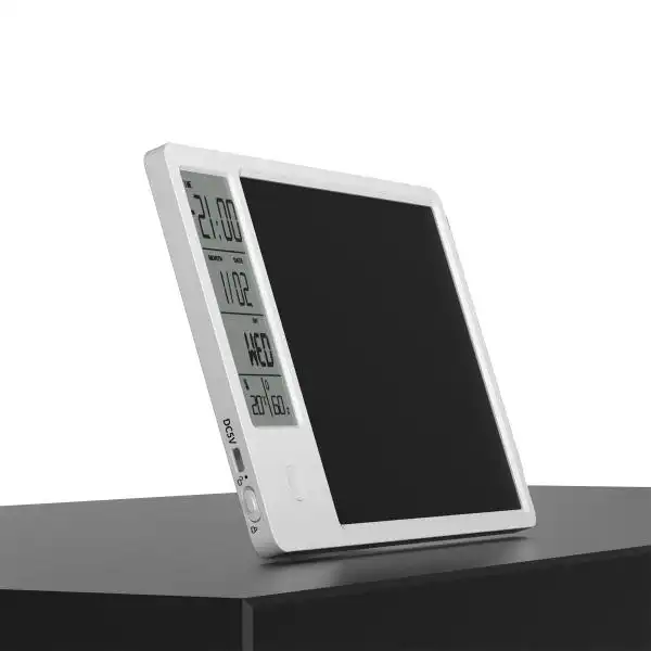 WT 10INCH + CALENDAR AND WEATHER БЯЛ