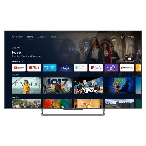 TCL 65C728 QLED SMART TV ANDROID