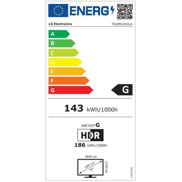 LG 75UP81003 UHD LED SMART TV