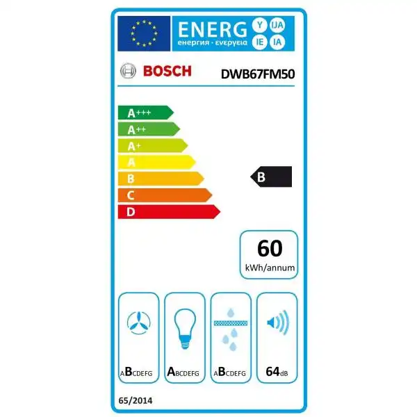 BOSCH DWB67FM50