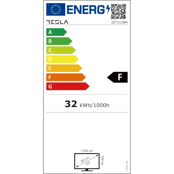 TESLA 32Т312BH HD LED TV