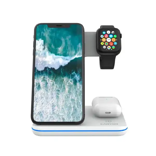 CANYON CNS-WCS303W  3IN1 WIRELESS CHARGER