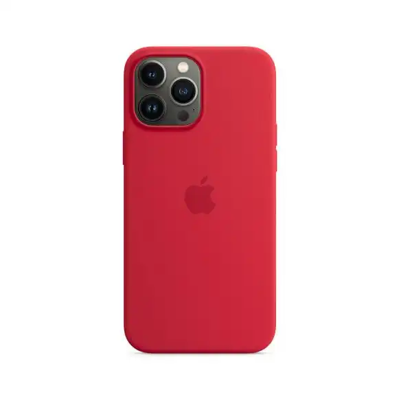APPLE MM2V3ZM/A 13 PRO MAX SIL. CASE RED