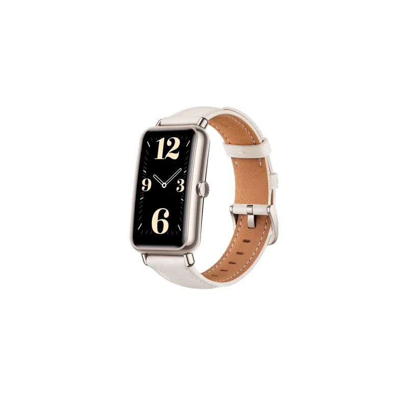 HUAWEI WATCH FIT MINI B69 WHITE LATHER STRAP