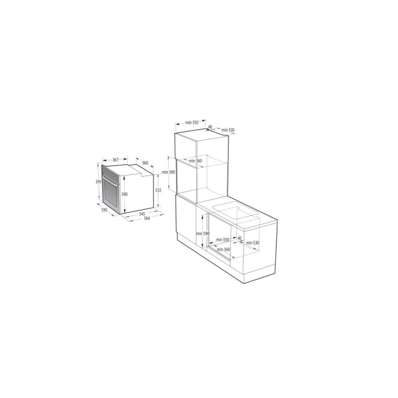 GORENJE BOSX6737E13BG