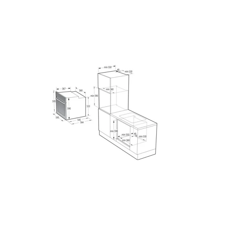 GORENJE BOS6737E13WG