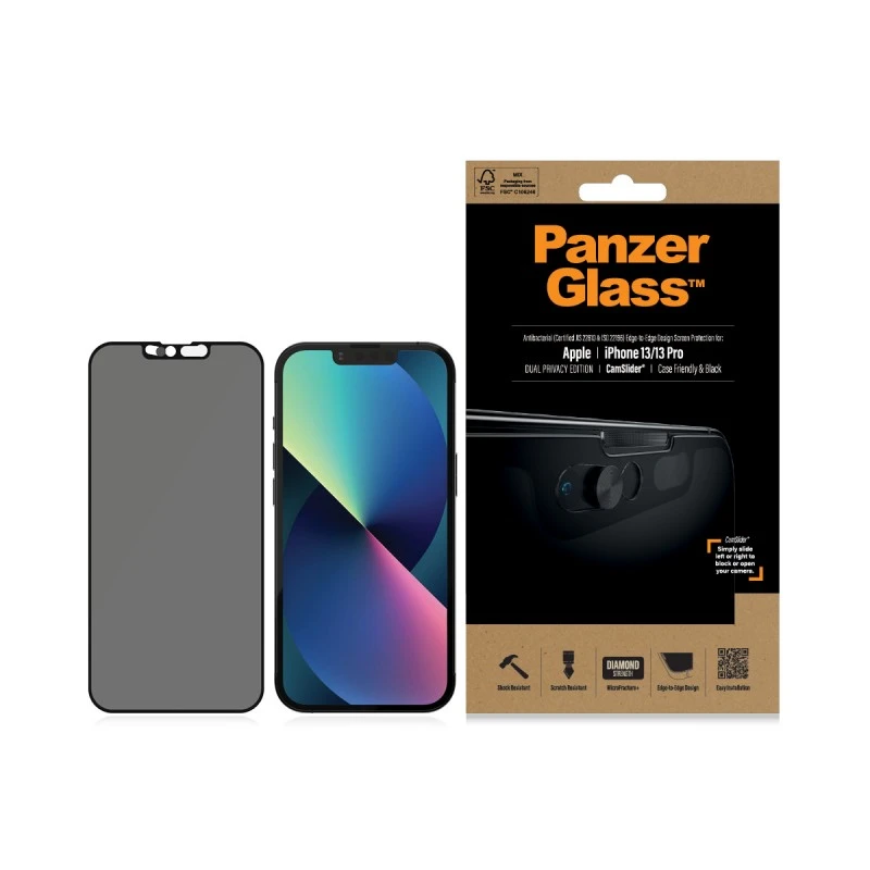 PANZERGLASS ПР. IPHONE 13/13PRO C.,Ч