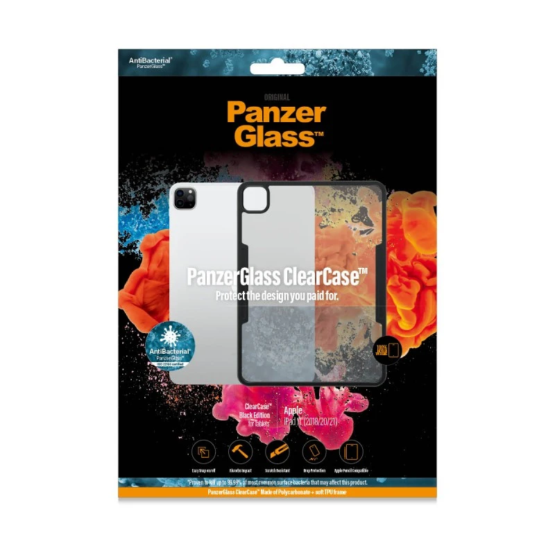 PANZERGLASS ГРЪБ IPAD 11'',Ч