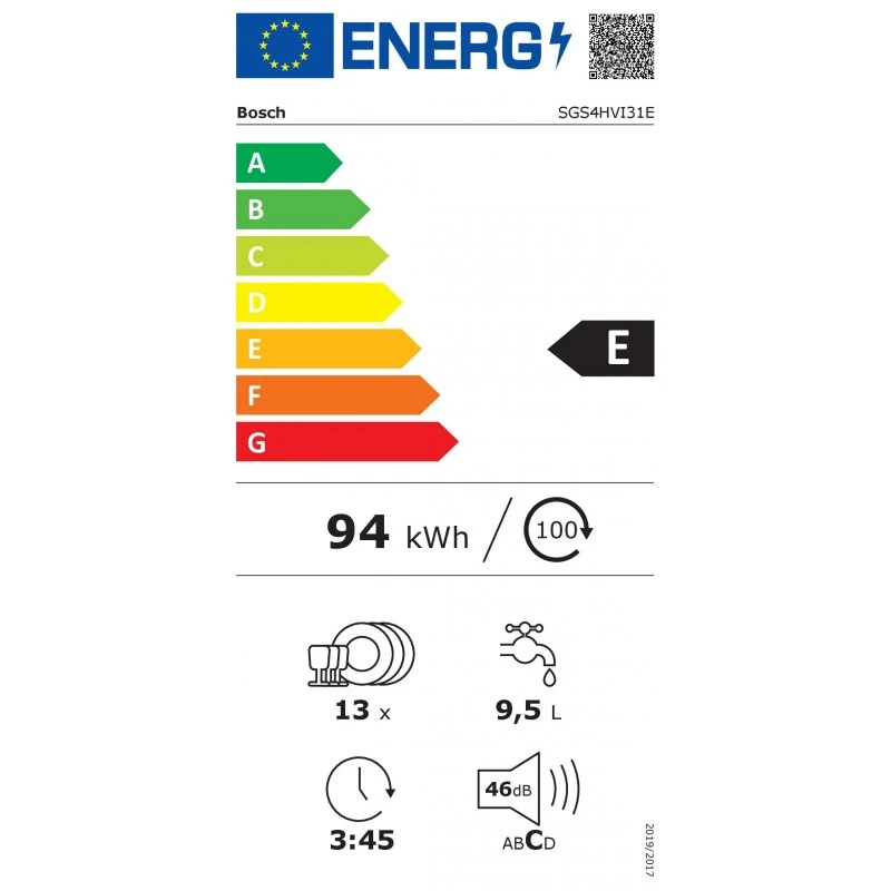 BOSCH SGS4HVI31E