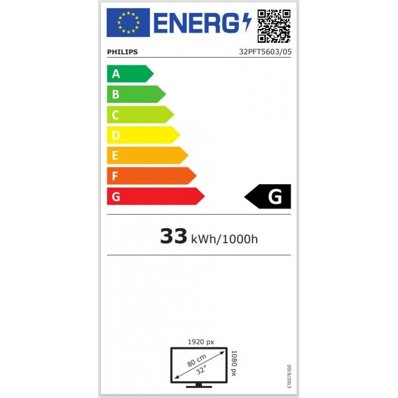 PHILIPS 32PFT5603 FHD LED TV WHITE