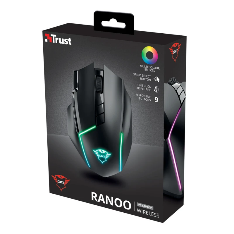 TRUST 24178 GXT131 RANOO WRL GAMING MOUSE
