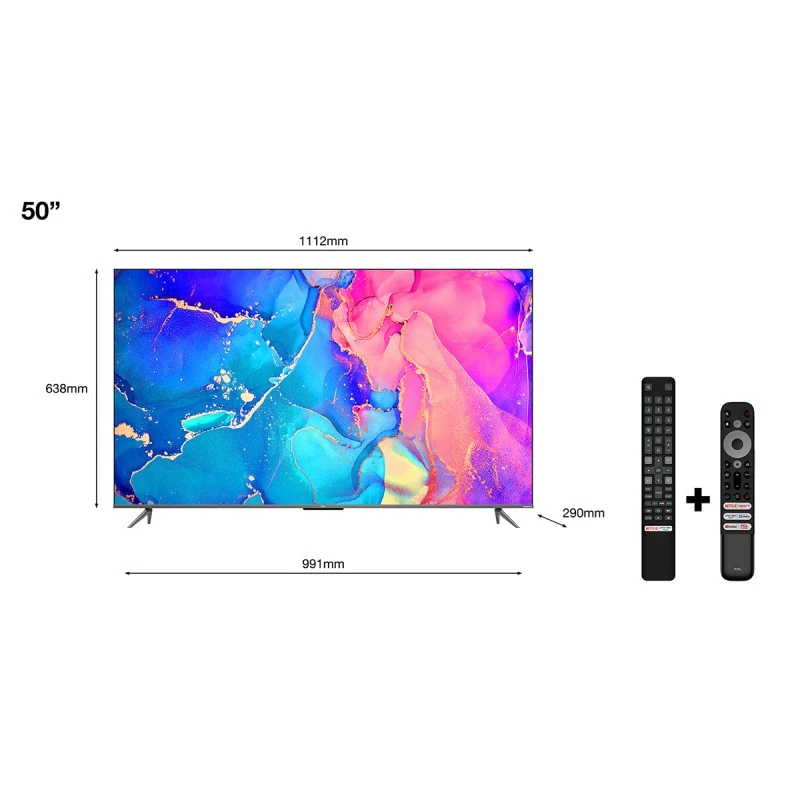 TCL 50C635 QLED SMART TV ANDROID