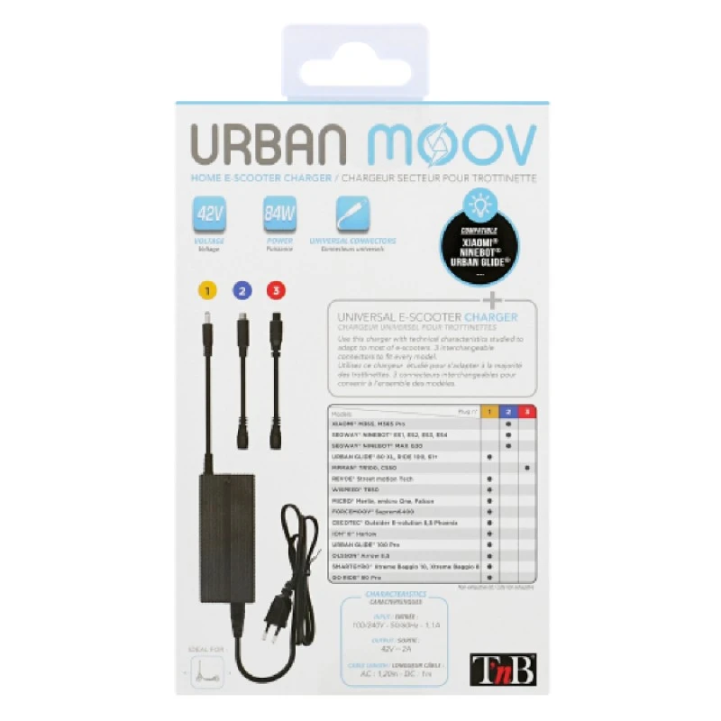 TNB URBAN MOOV ЗАРЯДНО ЗА Е-СКУТЕР УНИВ.