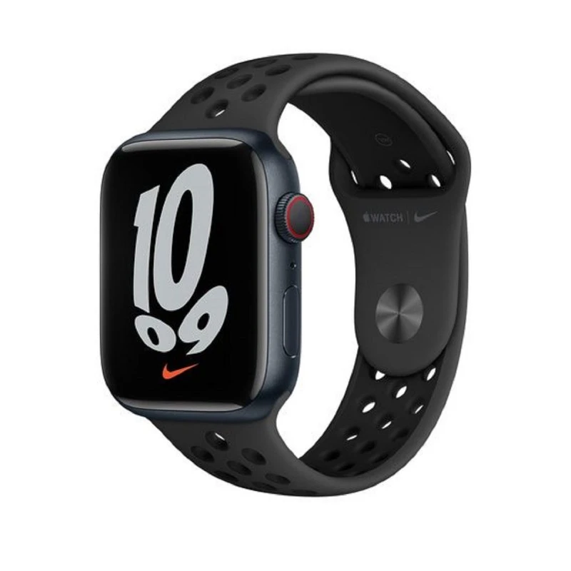 APPLE WATCH-45 BLACK NIKE SPORT BAND-ML883ZM